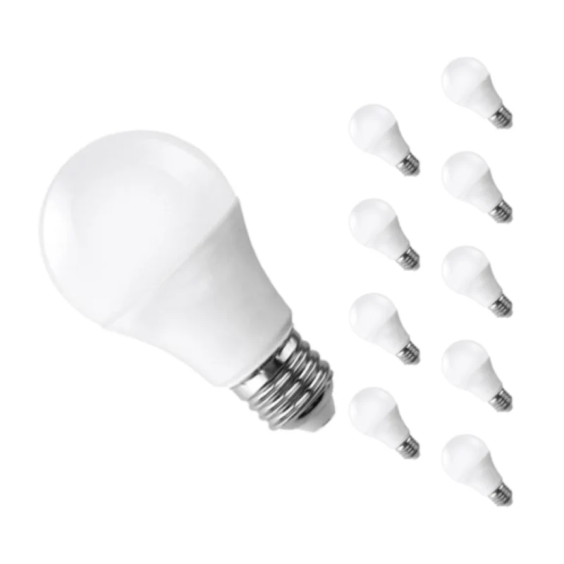 Pack de 10 - Ampoule LED E27 18W 220V A70