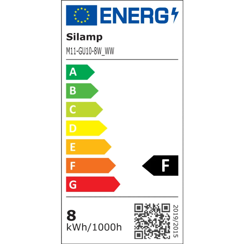 Ampoule LED GU10 8W 220V - Pack de 10