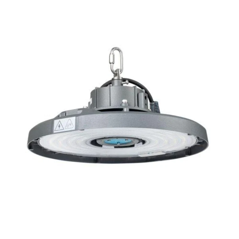 Suspension Industrielle 150W HighBay UFO Haut Rendement 180lm/W IP65 Garantie 5 Ans