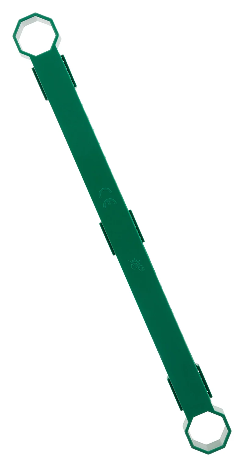 Bornier de terre 28 connexions vert - Thomson