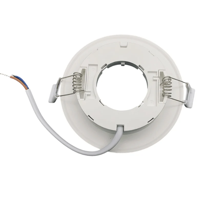 Support Spot Encastrable GX53 LED Rond BLANC - Pack de 10