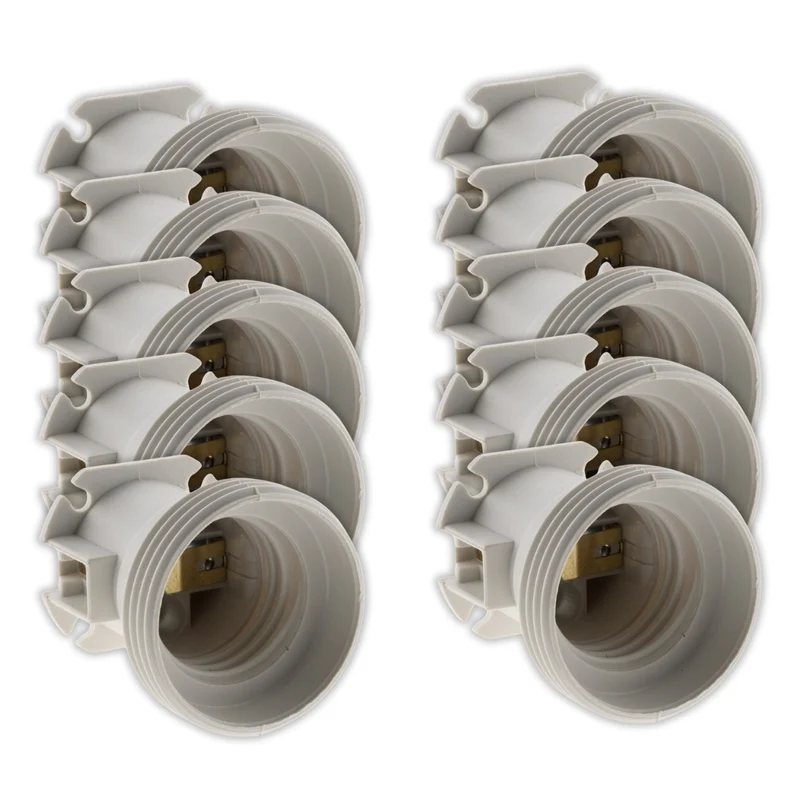 Lot de douilles de chantier E27 sans bague - Zenitech