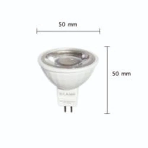 Pack de 10 - Ampoule LED GU5.3 / MR16 12V 8W SMD 80°
