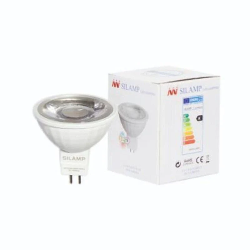 Pack de 5 - Ampoule LED GU5.3 / MR16 12V 8W SMD 80°