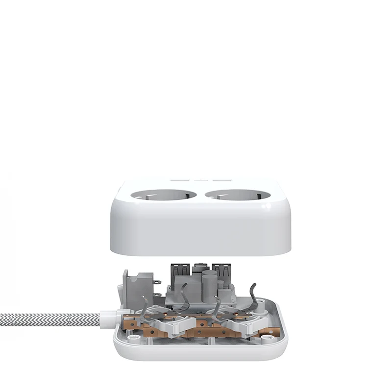 Multiprise 5 en 1 Électrique et USB