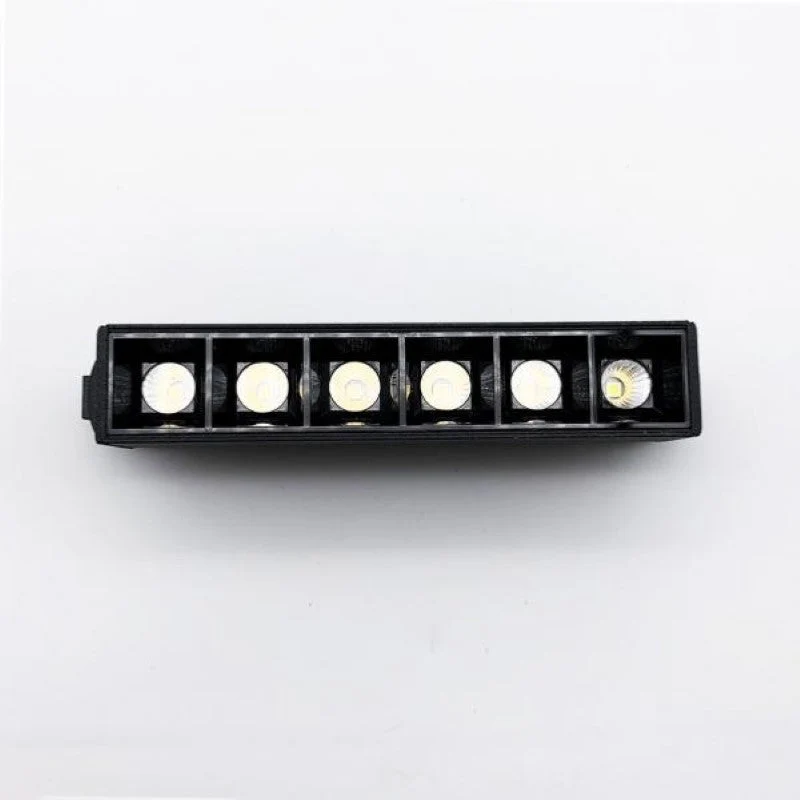 Projecteur LED sur Rail Magnétique 48V DC 6W NOIR