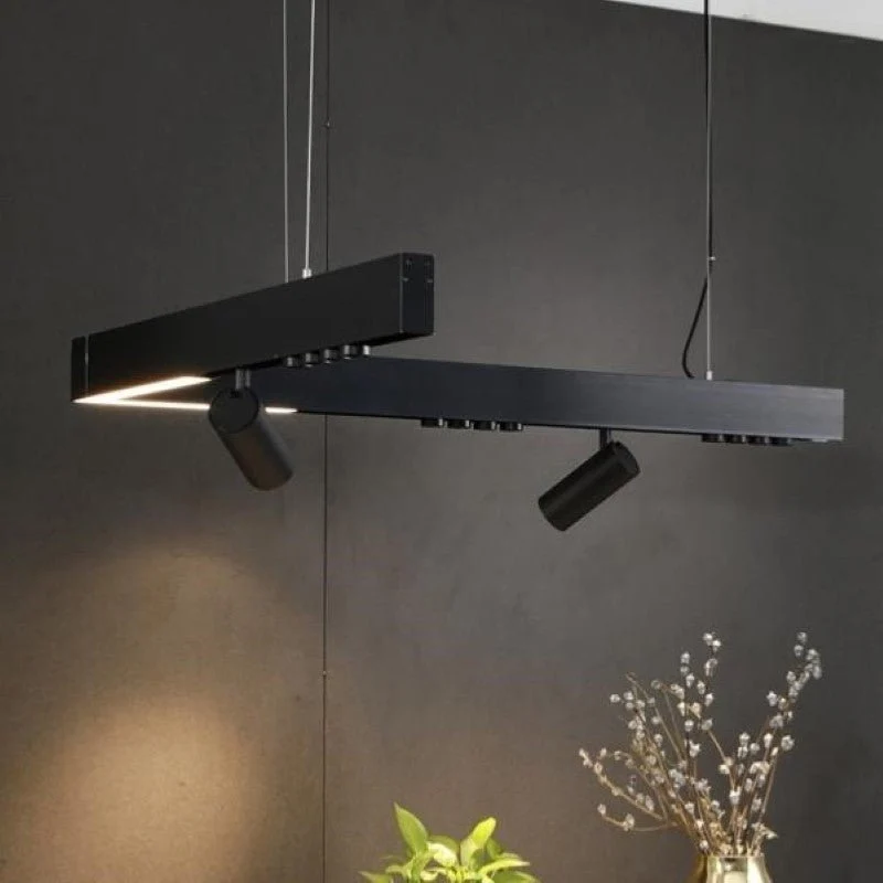 Rail Magnétique en Saillie 48V 2m NOIR
