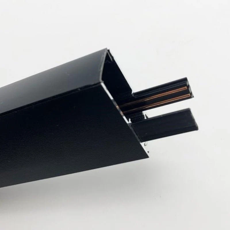 Rail Magnétique en Saillie 48V 2m NOIR