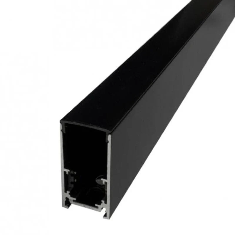 Rail Magnétique en Saillie 48V 2m NOIR