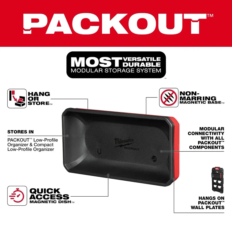 Compartiment aimanté large PACKOUTMC