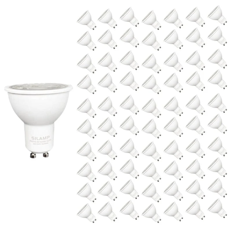 Ampoule LED GU10 8W 220V PAR16 COB - Pack de 100