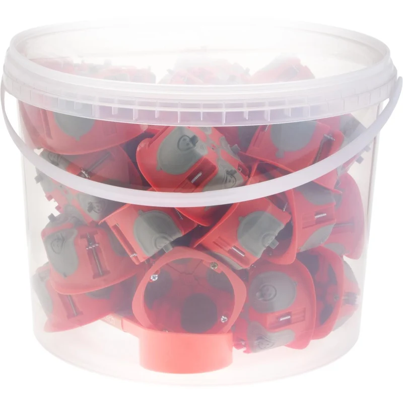 Lot de 40 boîtes d'encastrement No Air Box Multimat Ø67mm P.40mm + gabarit - Protec