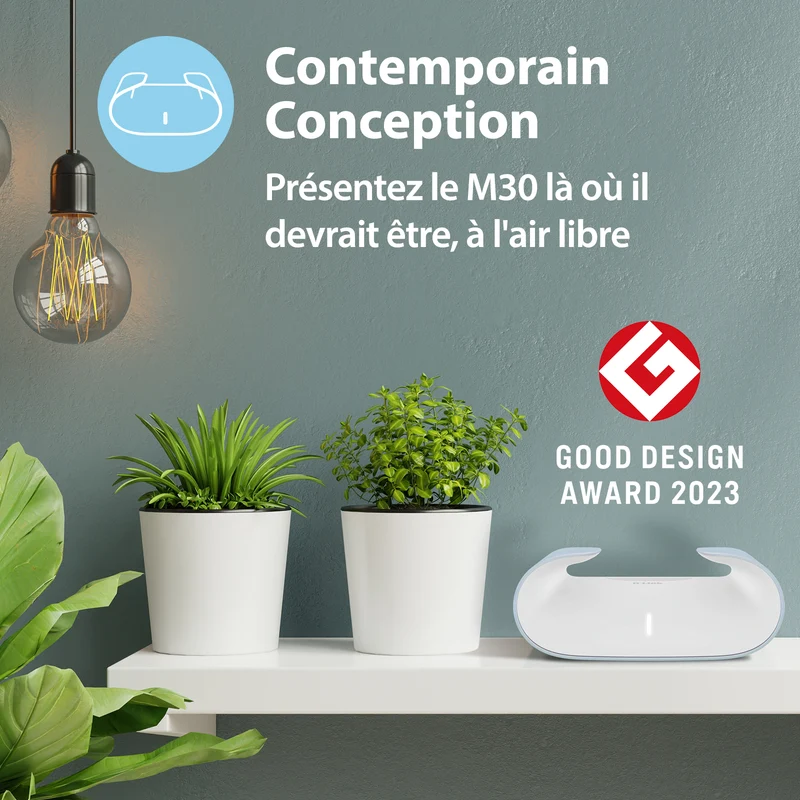D-Link AQUILA PRO AI AX3000 Wi-Fi 6 Smart Mesh Router - M30