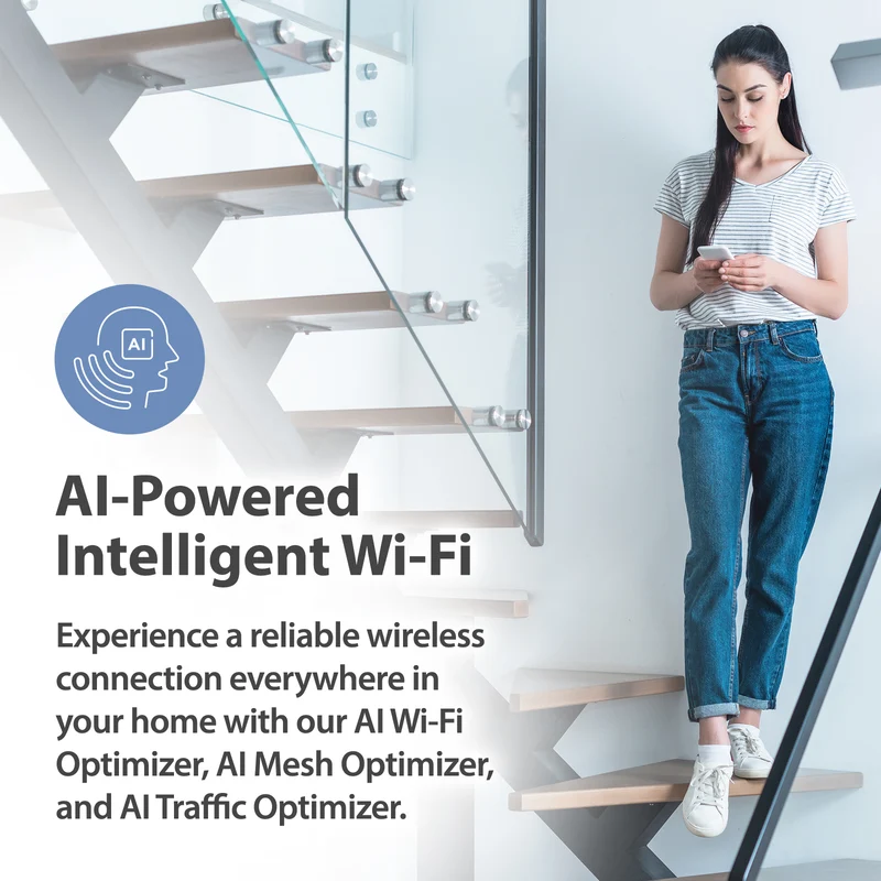 D-Link AQUILA PRO AI AX3000 Wi-Fi 6 Smart Mesh Router - M30
