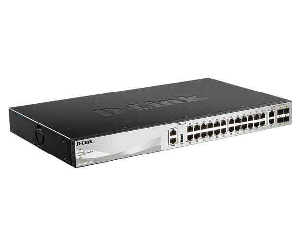 30-Port Lite Layer 3 Stackable Managed Gigabit Switch - DGS-3130-30TS