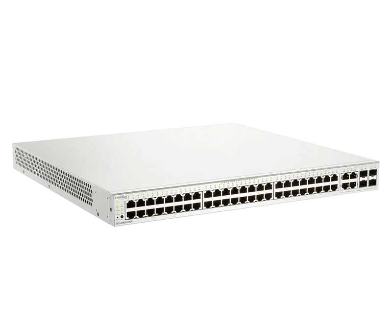 52 Port Nuclias Cloud-Managed PoE Switch - DBS-2000-52MP