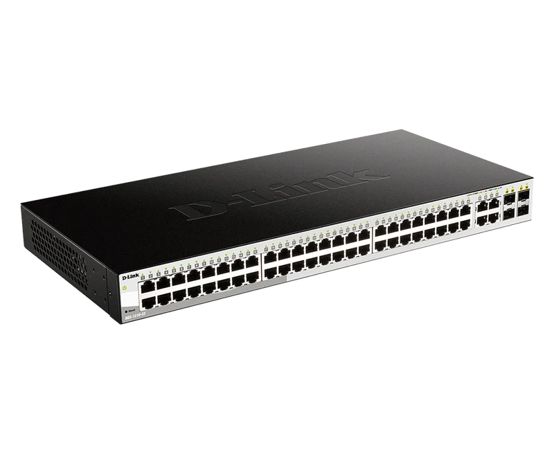 52-Port Gigabit Smart Managed Switch - DGS-1210-52