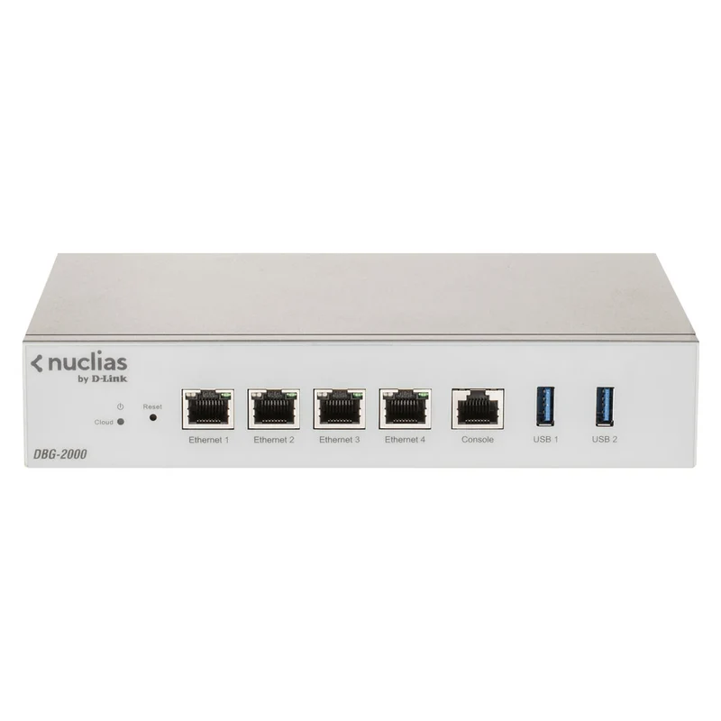 Nuclias Cloud SD-WAN Security Gateway DBG-2000