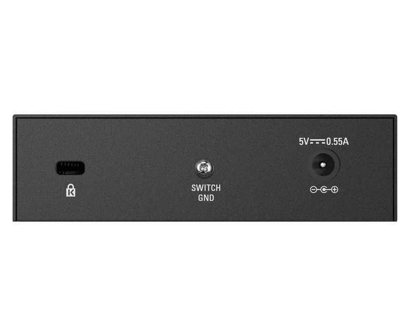 5-Port 10/100 Unmanaged Metal Desktop Switch - DES-105