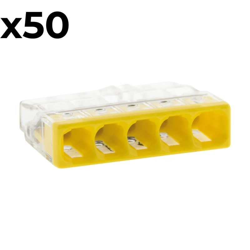 Boite de 50/100 bornes 2/8 entrées 2273 - Wago