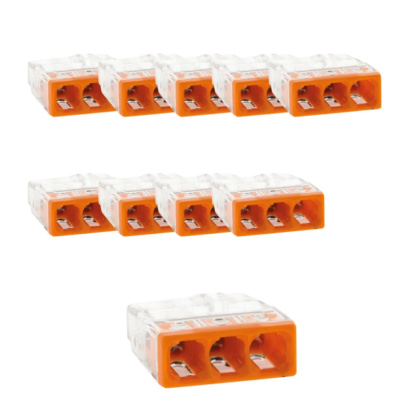 Sachet de 10/20 bornes 2/8 entrées 2273 - Wago