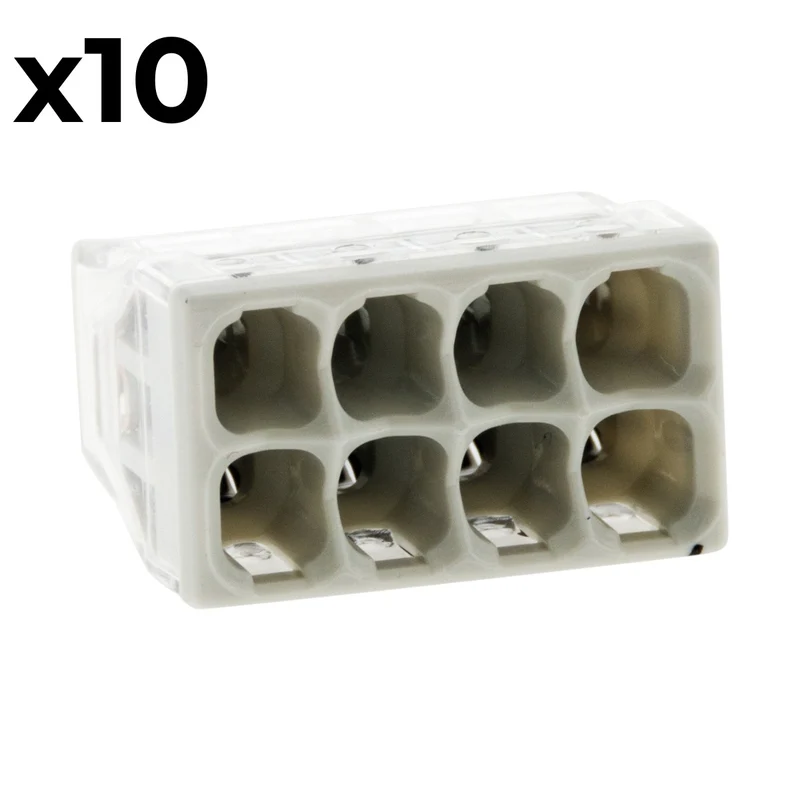 Sachet de 10/20 bornes 2/8 entrées 2273 - Wago