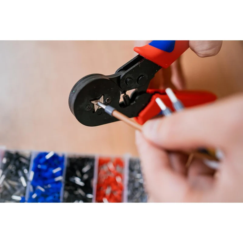 Pince à sertir/coupante + fixations + 500 cosses - Zenitech