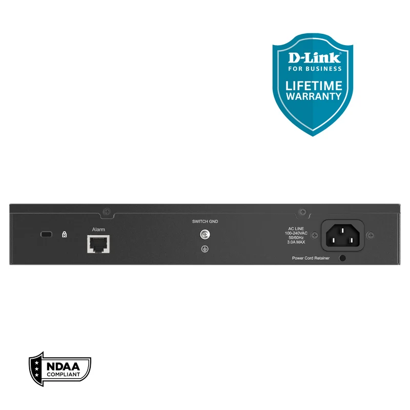 D-Link 8-Port Gigabit PoE++ Smart Managed Switch with 2 SFP Ports - DSS-200G-10MPP
