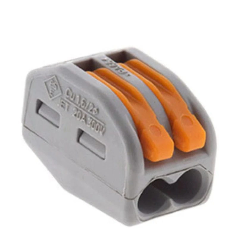 Lot de 30/50 bornes automatiques à cliquet S222 - 2/3/5 entrées 4mm² - Wago