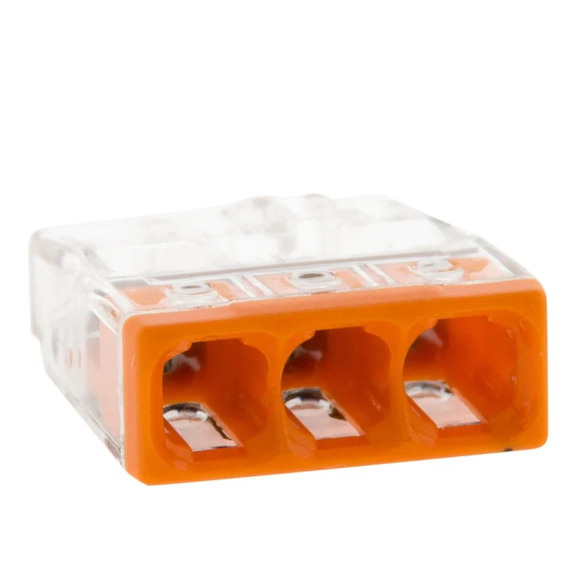 Lot de 10/15 bornes S2273 - 2/3/5/8 conducteurs 2.5mm² - Wago
