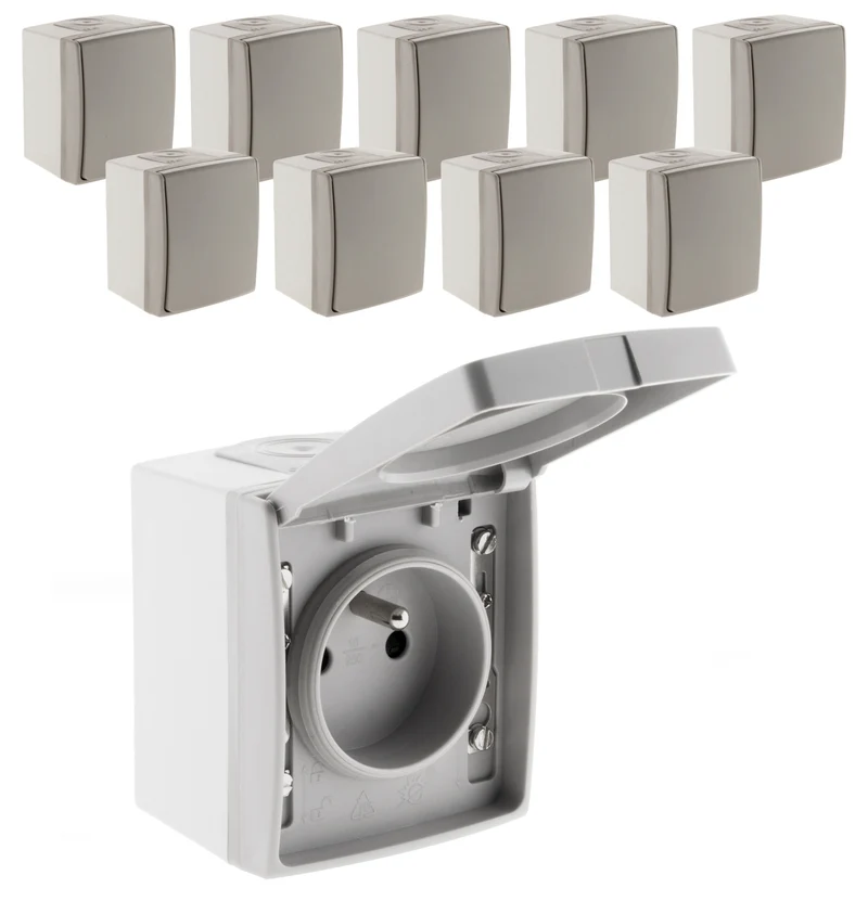 Prise 16A 2P+T IP55 Orok - Zenitech