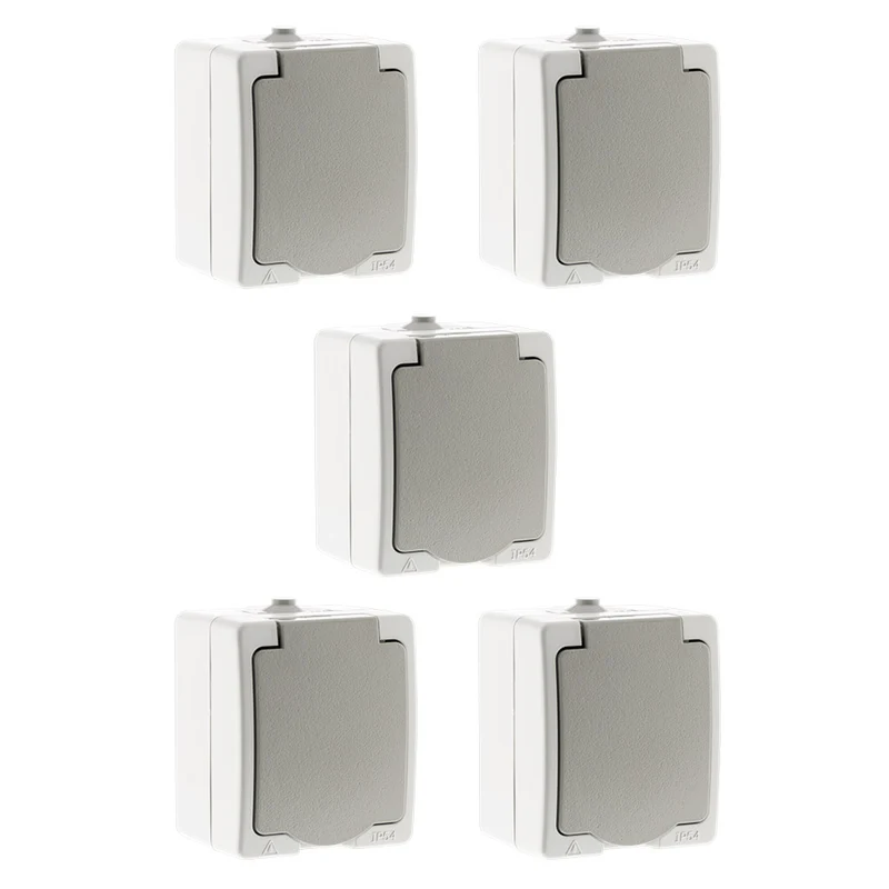 Prise 2P+T saillie raccordement rapide - Zenitech