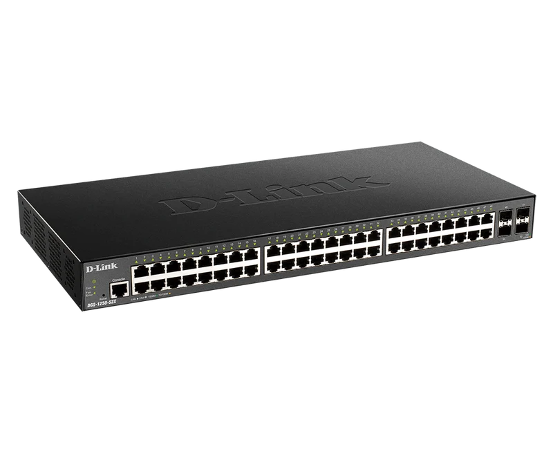 52-Port 10-Gigabit Smart Managed Switch - DGS-1250-52X