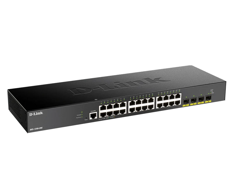 28-Port 10-Gigabit Smart Managed Switch - DGS-1250-28X