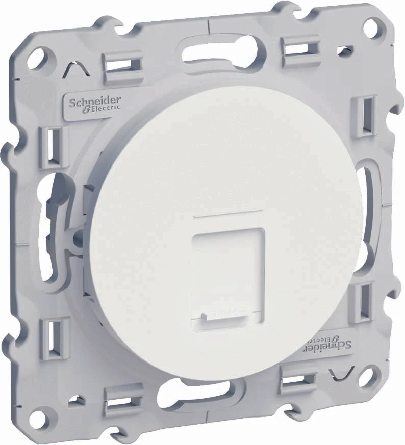 Prise RJ45 grade 1 (téléphone) cat 5 UTP - Odace - Schneider