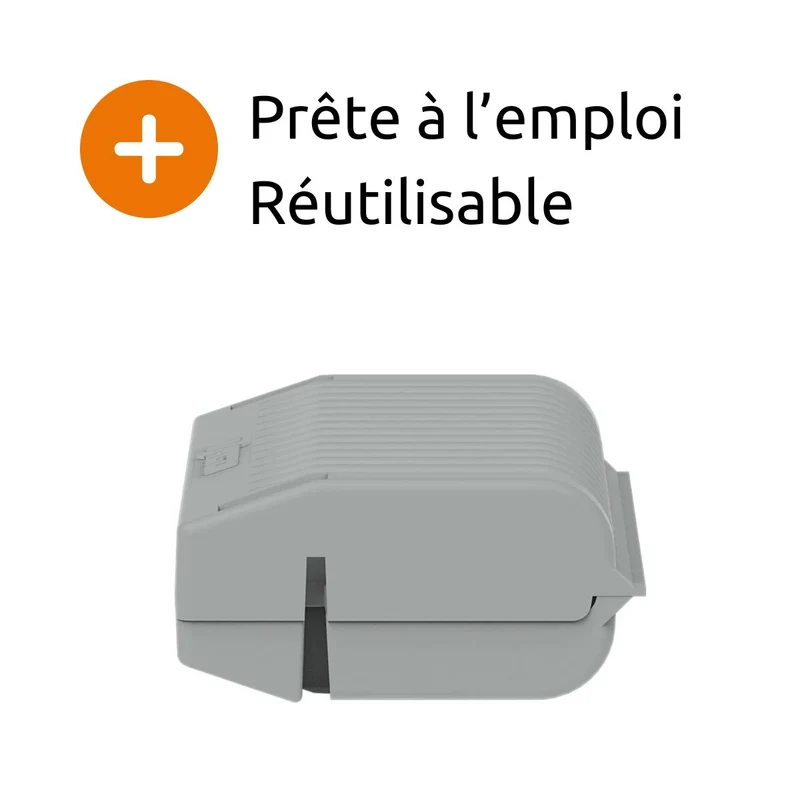 Boîte Gelbox T3 série 221/2273 4mm² - IPX8 - Wago