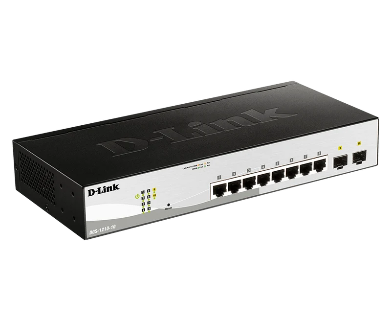 10-Port Gigabit Smart Managed Switch - DGS-1210-10
