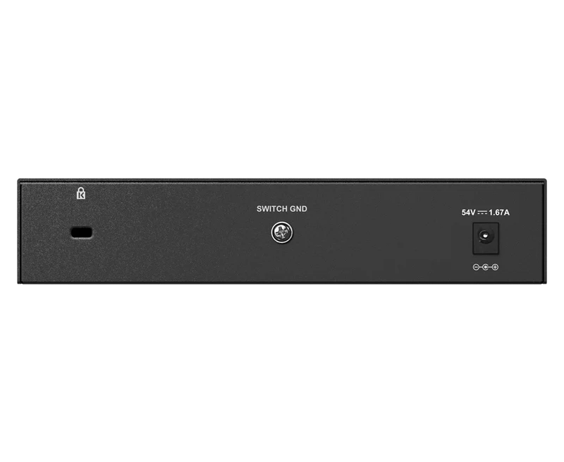 8-Port Desktop Gigabit PoE+ Switch - DGS-1008P