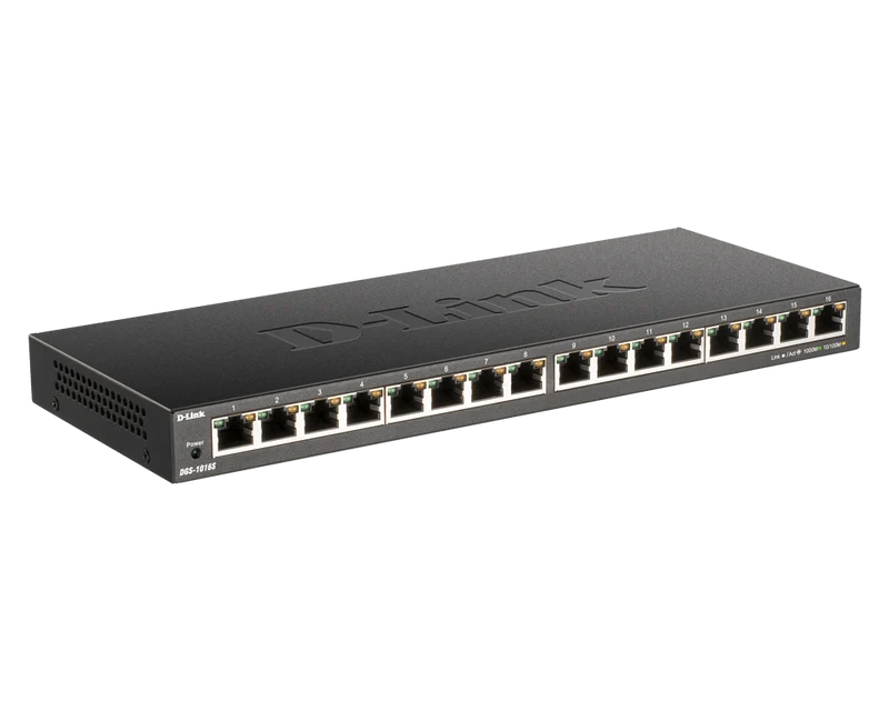 16-Port Gigabit Desktop Switch - DGS-1016S