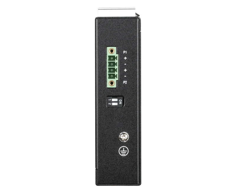 5-Port Gigabit Unmanaged Hardened Industrial PoE Switch w/ 1 Gigabit SFP port - DIS-100G-5PSW