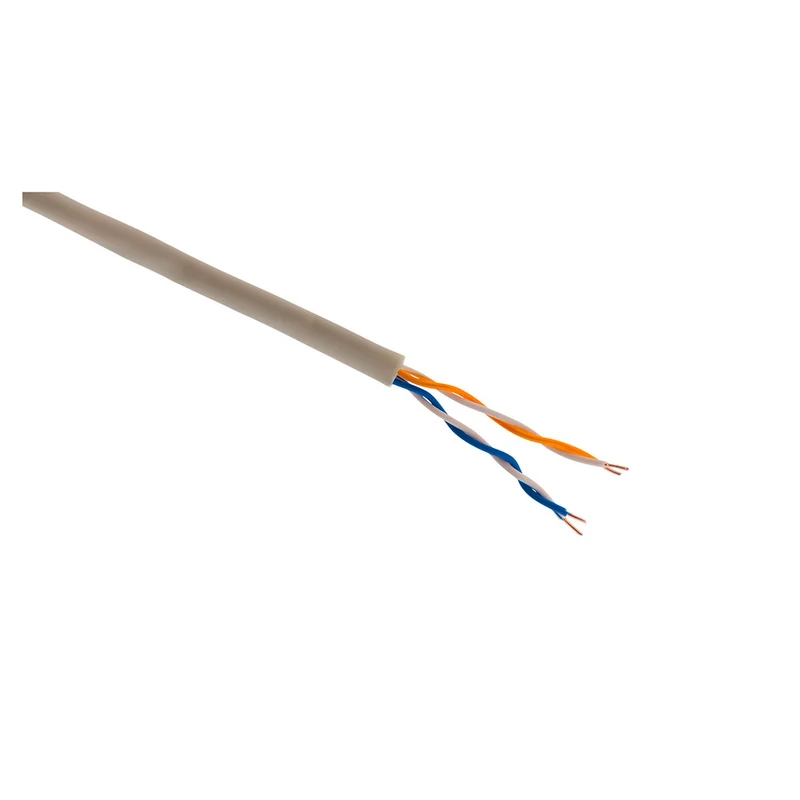 Câble téléphone 2 paires 0,6mm² - ivoire - Zenitech