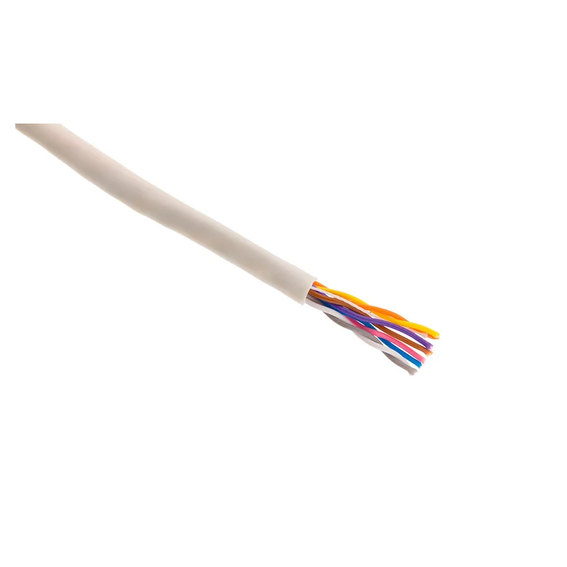 Câble téléphone PTT 298 4 paires 0,6mm² ivoire - Zenitech