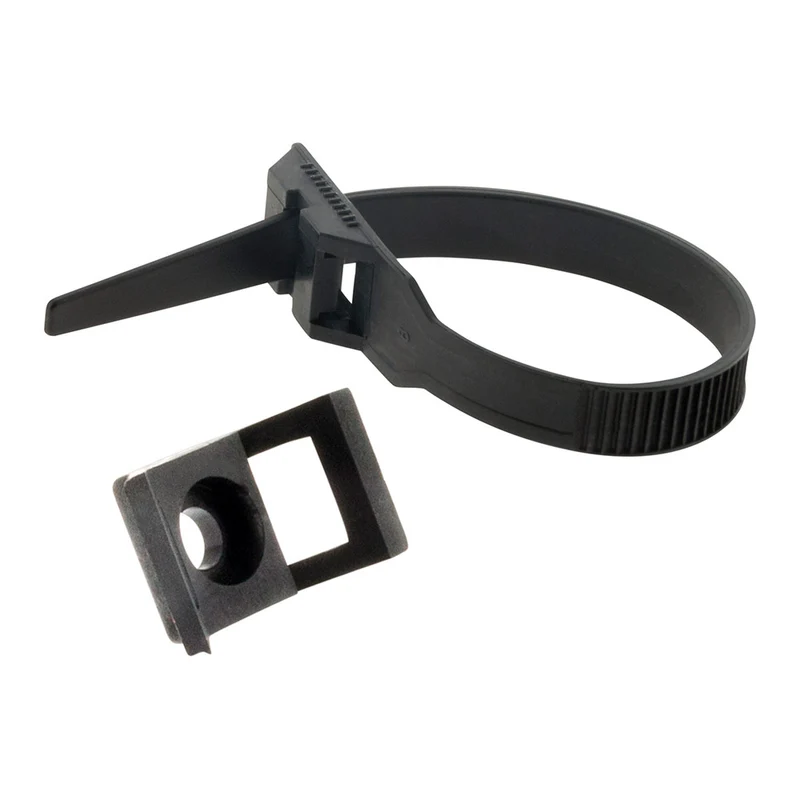 Lot de colliers de câblage 9x 180mm noir - Zenitech