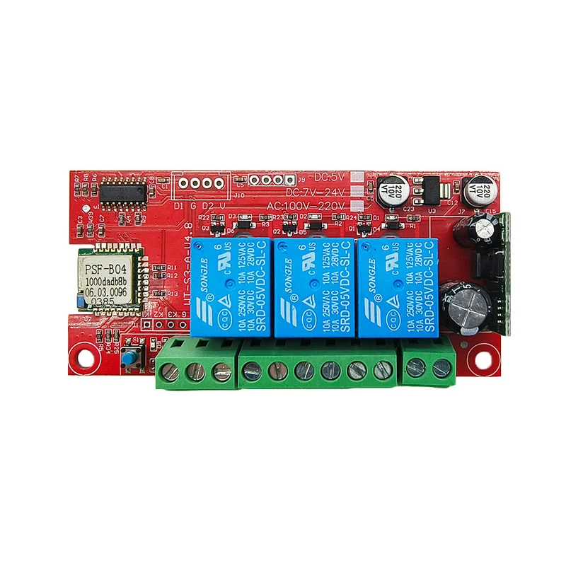 Interrupteur Intelligent WIFI à 3 Canaux Contrôle Volet Roulant Électrique / Moteur / Vérin Électrique (Modèle 0022010)