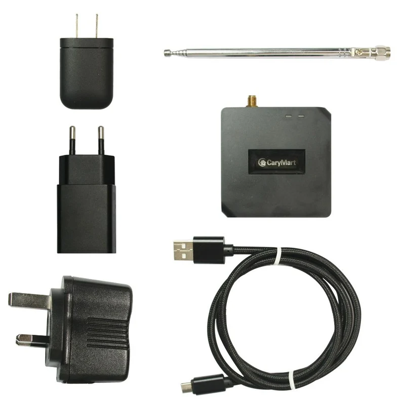Kit Moteur CC ou Actionneur Linéaire de Télécommande WIFI sans fil 1 Canal + Télécommande RF433MHz & Commande Manuelle (Modèle 0020781)