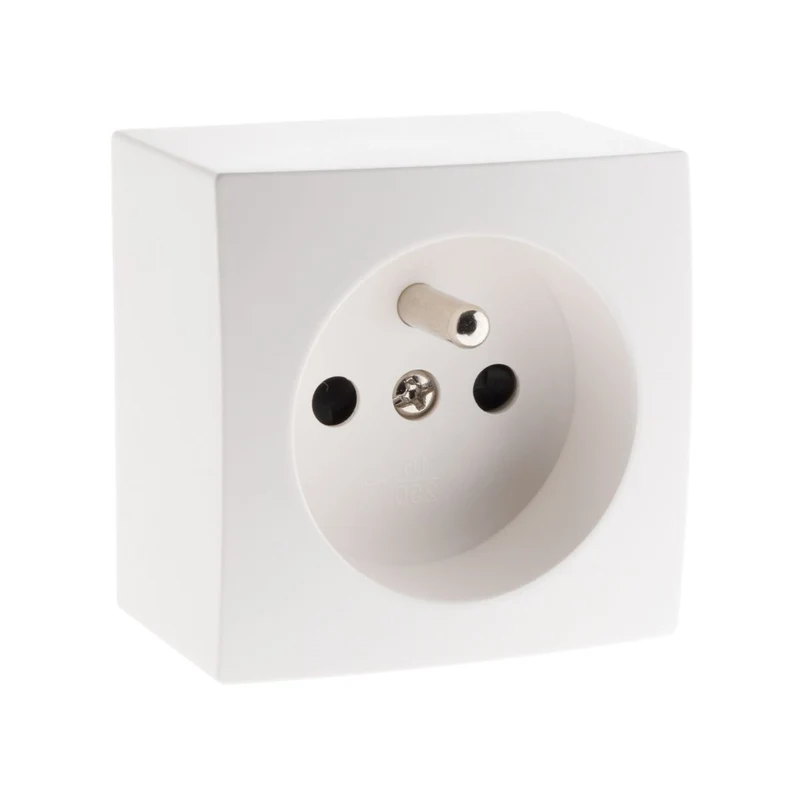 Prise 16A 2P+T saillie Presto - Zenitech