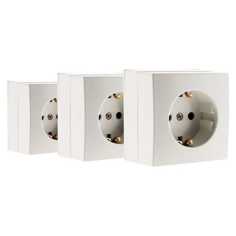 Prise Schuko saillie 16A Bel'Vue - Zenitech