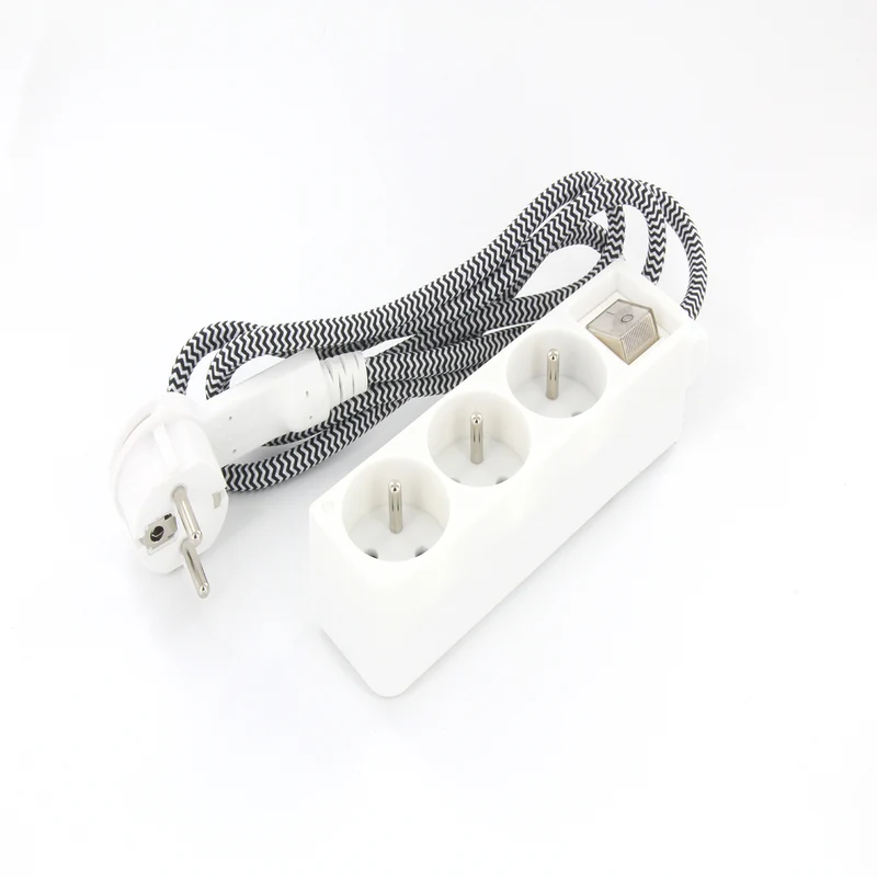 Mini multiprise 3x16A fiche plate - Chacon