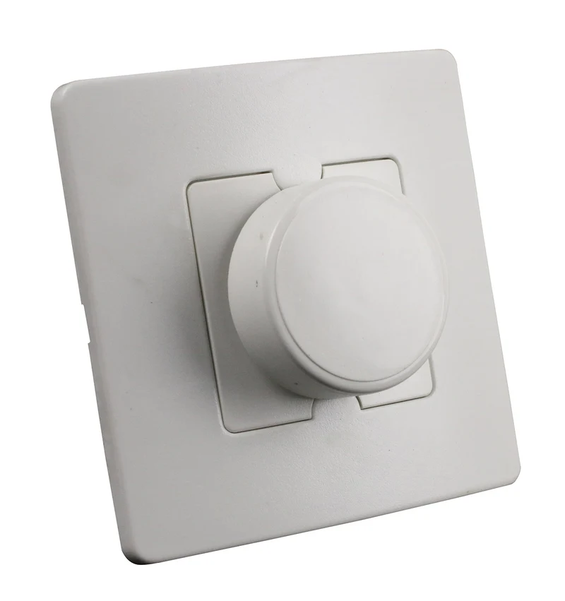 Variateur de lumière à encastrer - Blanc - Zenitech