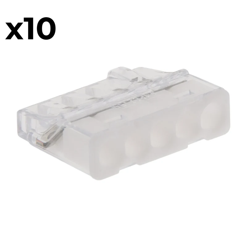 Sachet de 10/15 bornes 2 à 8 entrées BLM mini connex Wago